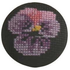 Knap Badges kit viol sort